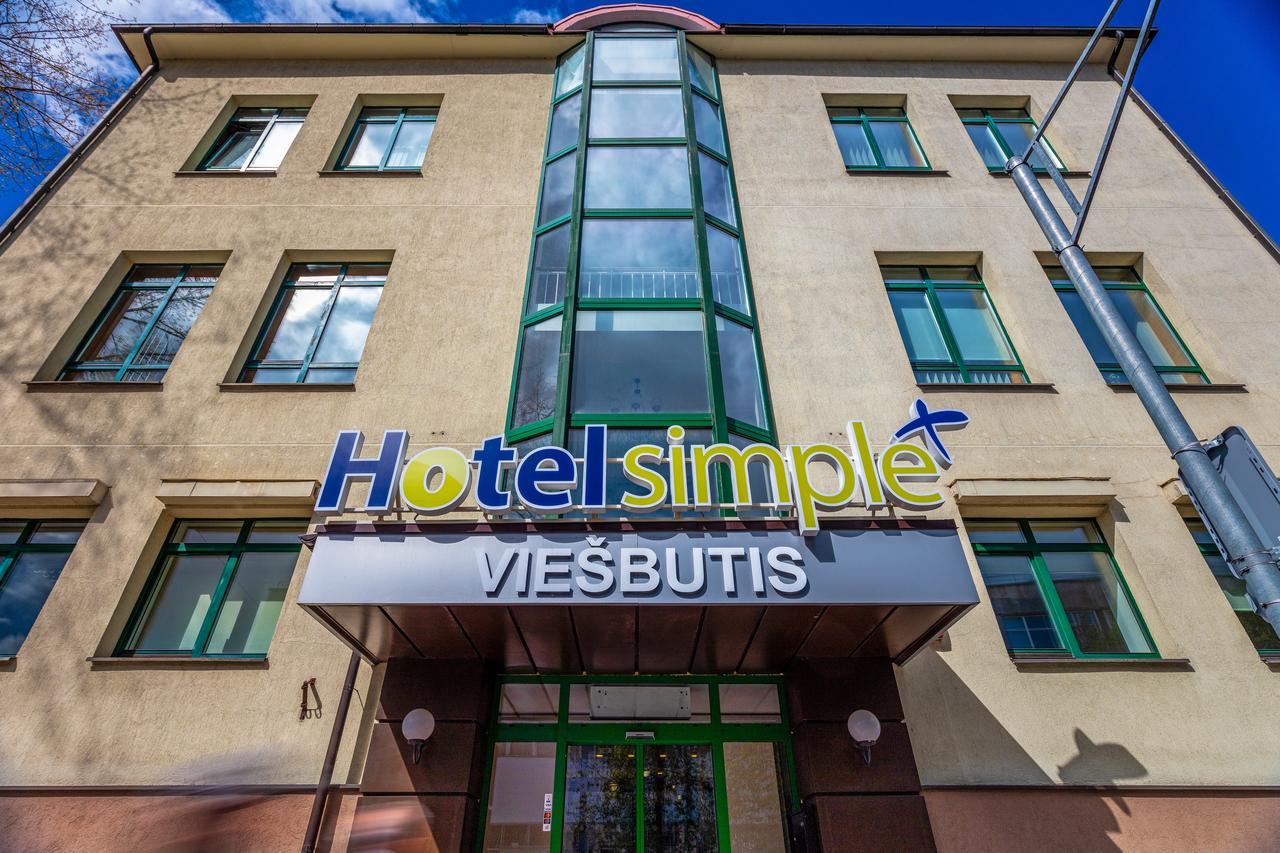 Hotel Simple Plus Vilna Exterior foto